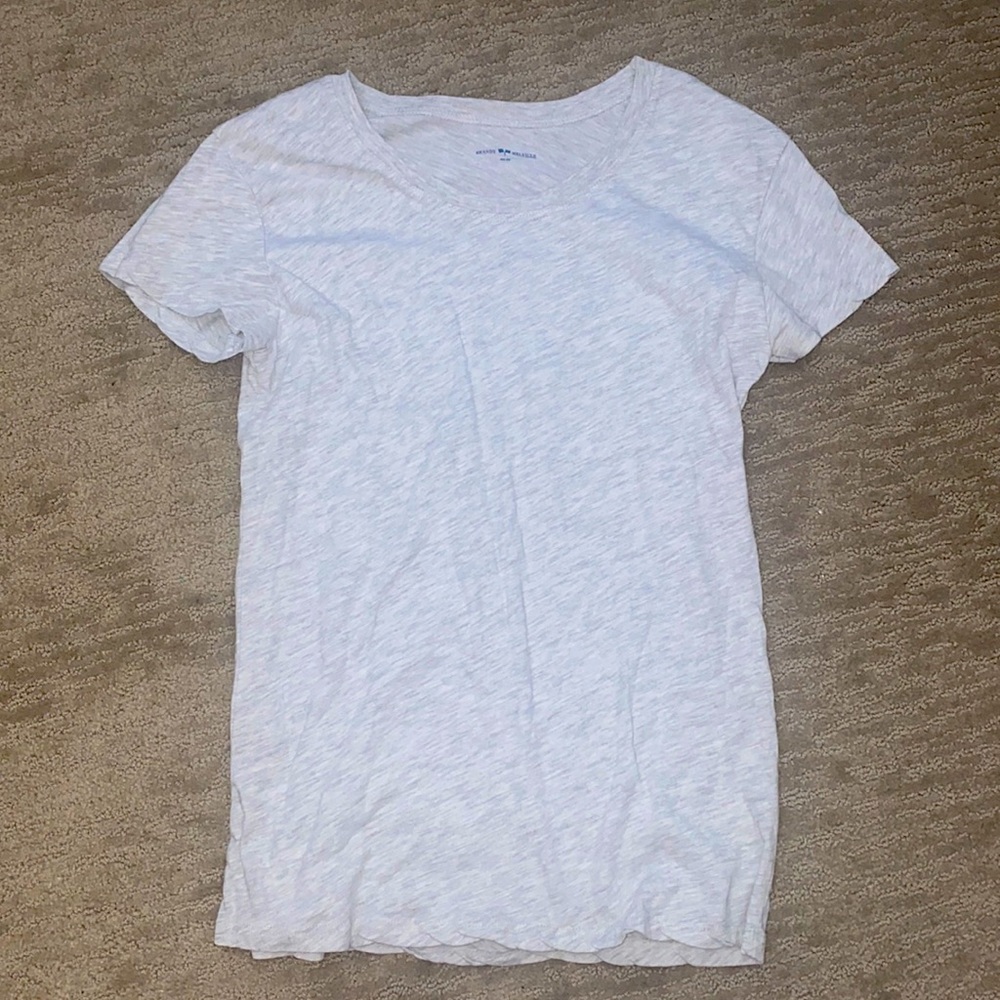 Light grey Brandy Melville t-shirt one size